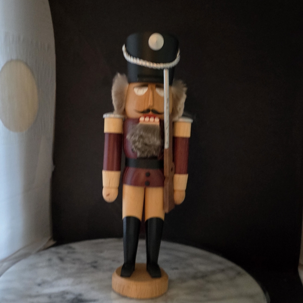 Wooden Nutcracker Soldier Figurine